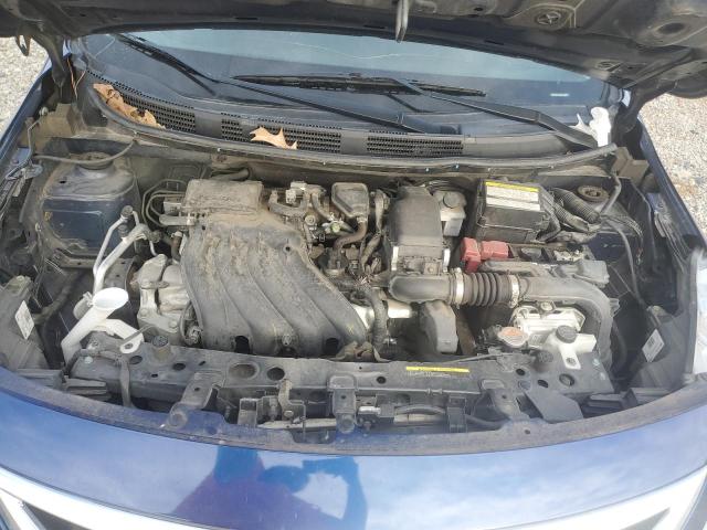 3N1CN7AP2KL840227 - 2019 NISSAN VERSA S BLUE photo 11