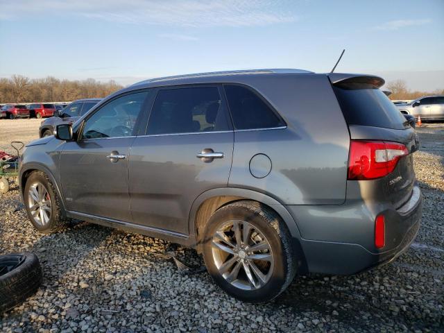 5XYKWDA74FG576591 - 2015 KIA SORENTO SX GRAY photo 2