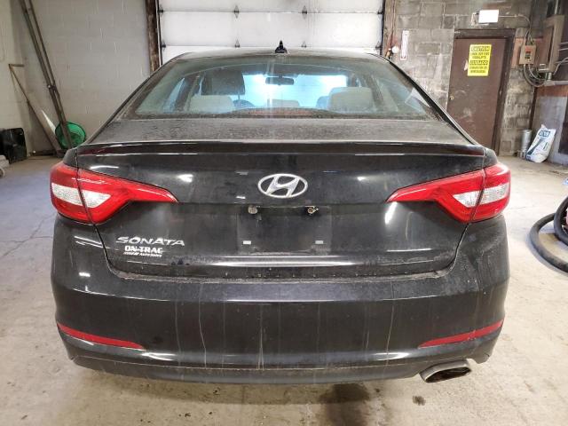 5NPE24AF9FH136326 - 2015 HYUNDAI SONATA SE BLACK photo 6