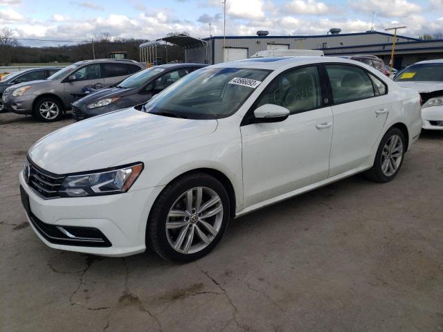 1VWLA7A37KC014536 - 2019 VOLKSWAGEN PASSAT WOLFSBURG WHITE photo 1