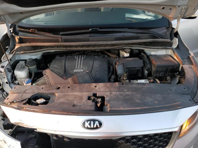 KNDMA5C1XH6279563 - 2017 KIA SEDONA L SILVER photo 12