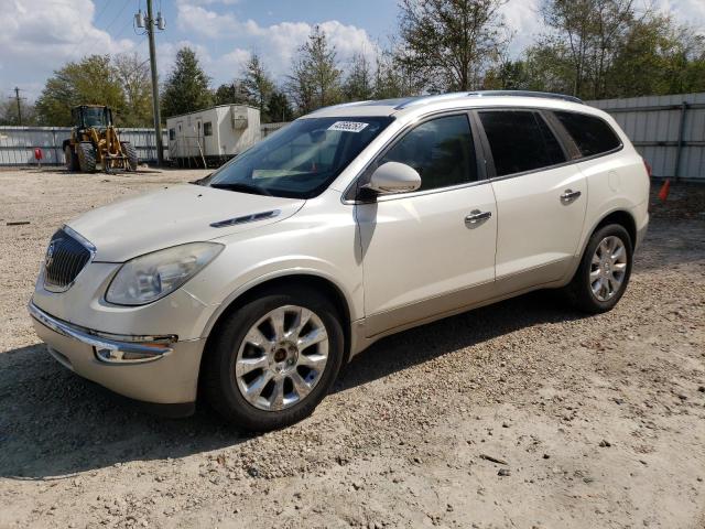 5GALRCED4AJ221565 - 2010 BUICK ENCLAVE CXL WHITE photo 1