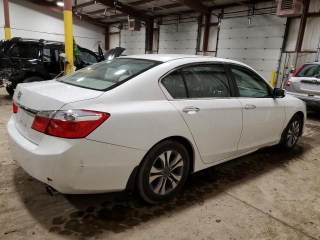 1HGCR2F3XDA236737 - 2013 HONDA ACCORD LX WHITE photo 3