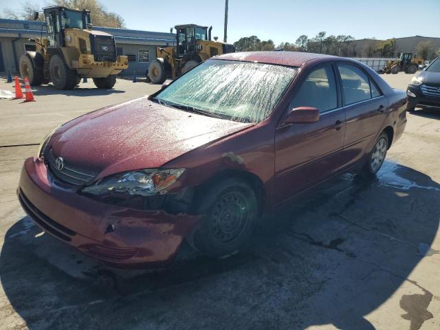 4T1BE32K32U012631 - 2002 TOYOTA CAMRY LE BURGUNDY photo 1