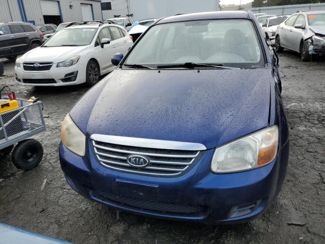 KNAFE221495588642 - 2009 KIA SPECTRA EX BLUE photo 5