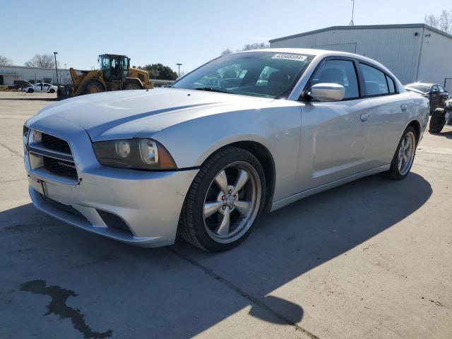 2C3CDXBG8CH300717 - 2012 DODGE CHARGER SE SILVER photo 1