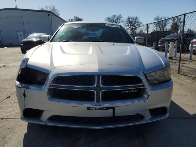 2C3CDXBG8CH300717 - 2012 DODGE CHARGER SE SILVER photo 5