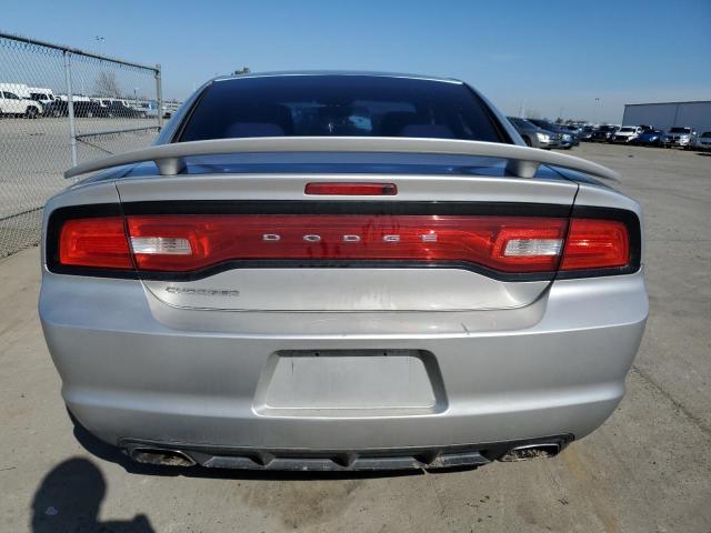 2C3CDXBG8CH300717 - 2012 DODGE CHARGER SE SILVER photo 6