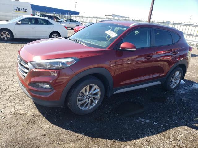 KM8J3CA47JU819124 - 2018 HYUNDAI TUCSON SEL RED photo 1