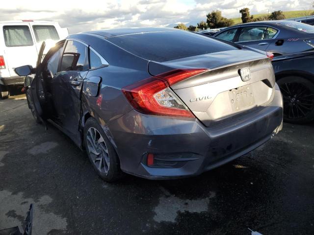 2HGFC2F78GH554525 - 2016 HONDA CIVIC EX GRAY photo 2