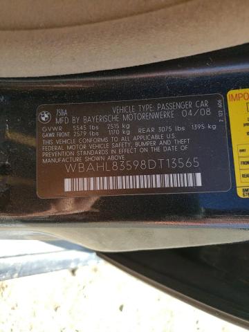 WBAHL83598DT13565 - 2008 BMW ALPINA B7 I BLACK photo 12