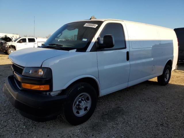 1GCWGBFG1K1323881 - 2019 CHEVROLET EXPRESS G2 WHITE photo 1