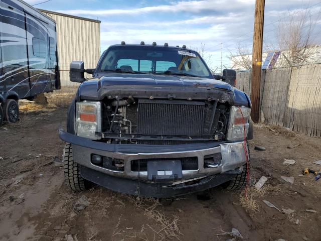 1FTXW43RX8ED34369 - 2008 FORD F450 SUPER DUTY TAN photo 5