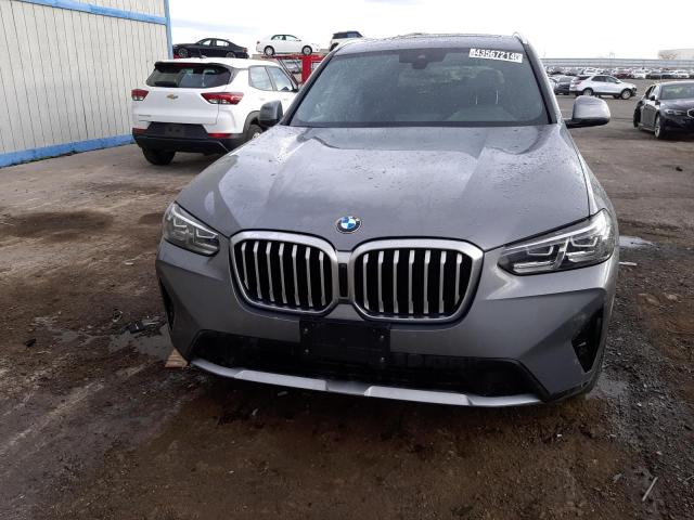 5UX53DP09P9R40862 - 2023 BMW X3 XDRIVE30I GRAY photo 5