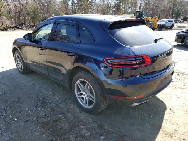 WP1AA2A56HLB03777 - 2017 PORSCHE MACAN BLUE photo 2