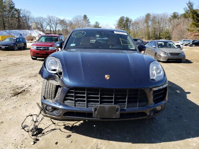 WP1AA2A56HLB03777 - 2017 PORSCHE MACAN BLUE photo 5