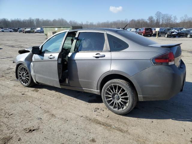 1FAHP3GN1AW247369 - 2010 FORD FOCUS SES GRAY photo 2