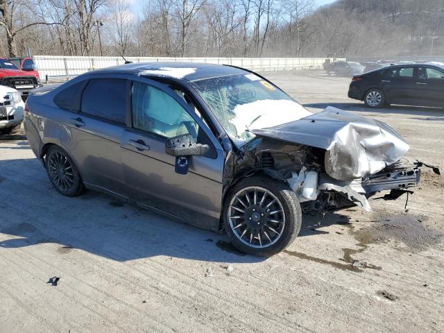 1FAHP3GN1AW247369 - 2010 FORD FOCUS SES GRAY photo 4