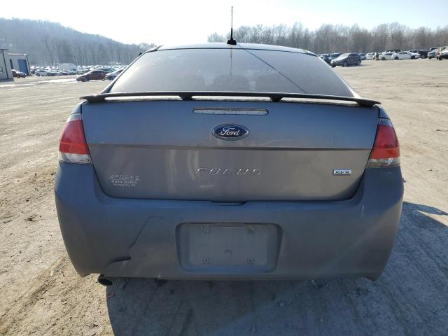 1FAHP3GN1AW247369 - 2010 FORD FOCUS SES GRAY photo 6