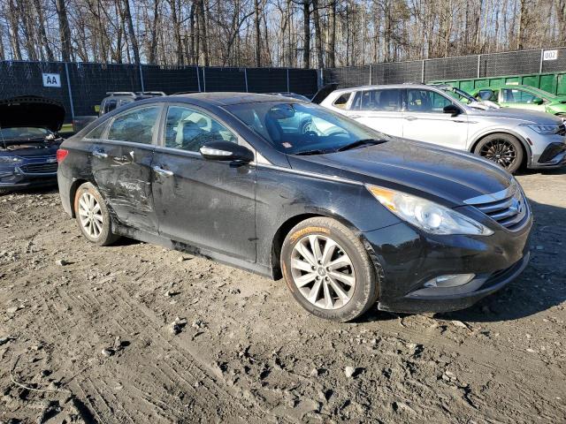 5NPEC4AC7EH838825 - 2014 HYUNDAI SONATA SE BLACK photo 4