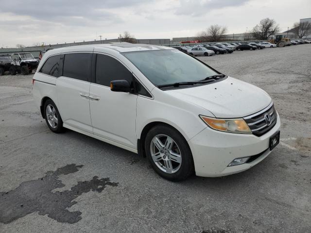 5FNRL5H95CB096826 - 2012 HONDA ODYSSEY TOURING WHITE photo 4