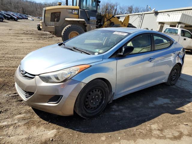 KMHDH4AE0CU497846 - 2012 HYUNDAI ELANTRA GLS BLUE photo 1