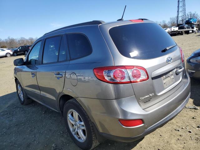 5XYZGDAB6CG124220 - 2012 HYUNDAI SANTA FE GLS GRAY photo 2