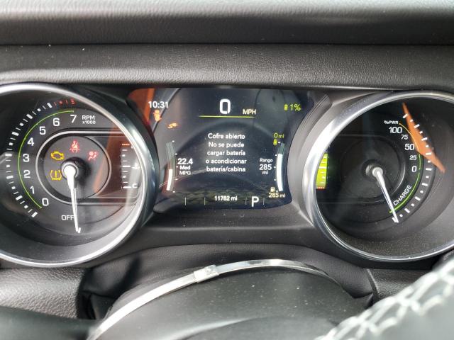 1C4JJXP66MW802530 - 2021 JEEP WRANGLER U SAHARA 4XE BLACK photo 9