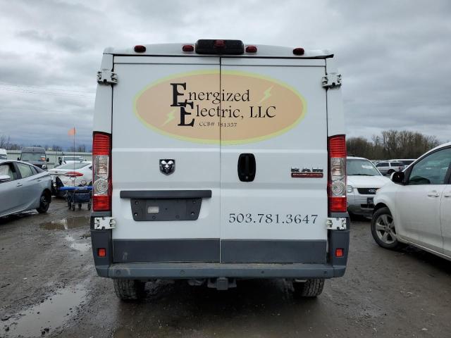 3C6TRVAG9JE103400 - 2018 RAM PROMASTER 1500 STANDARD WHITE photo 6