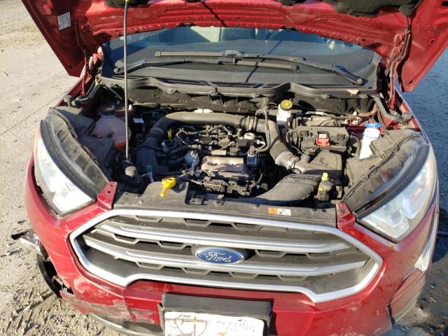 MAJ3S2GE9LC332760 - 2020 FORD ECOSPORT SE MAROON photo 11