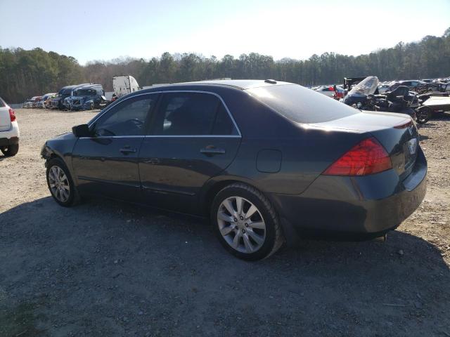 1HGCM66866A020274 - 2006 HONDA ACCORD EX GRAY photo 2