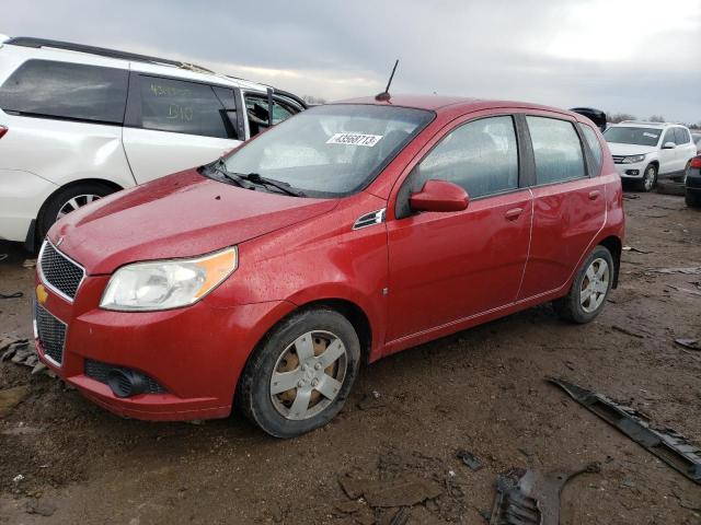 KL1TD66E89B372699 - 2009 CHEVROLET AVEO LS 红色 照片 1