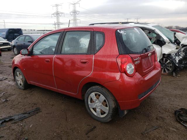 KL1TD66E89B372699 - 2009 CHEVROLET AVEO LS 红色 照片 2