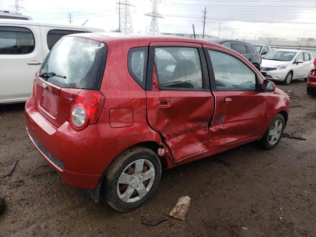 KL1TD66E89B372699 - 2009 CHEVROLET AVEO LS 红色 照片 3