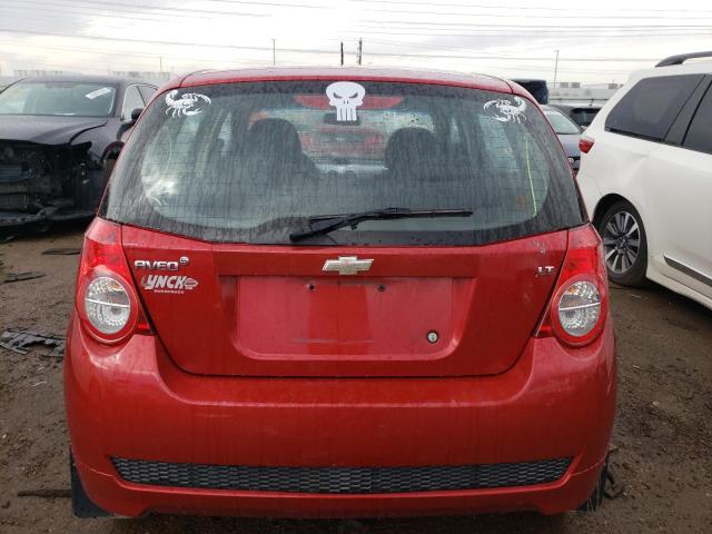 KL1TD66E89B372699 - 2009 CHEVROLET AVEO LS 红色 照片 6