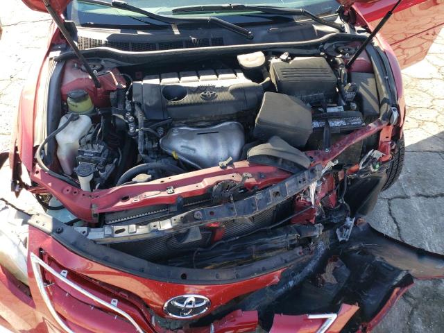 4T4BF3EK5BR099379 - 2011 TOYOTA CAMRY BASE RED photo 11