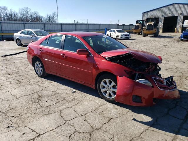 4T4BF3EK5BR099379 - 2011 TOYOTA CAMRY BASE RED photo 4