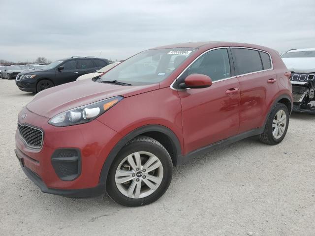 KNDPM3AC5K7593815 - 2019 KIA SPORTAGE LX RED photo 1