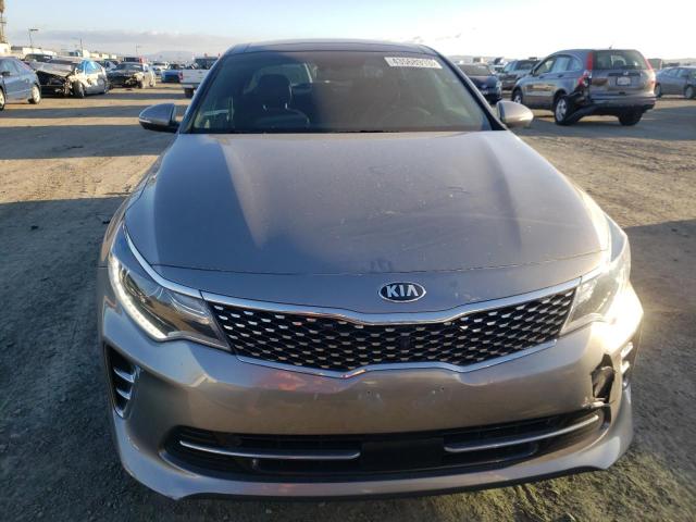 5XXGV4L21GG115249 - 2016 KIA OPTIMA SXL GRAY photo 5