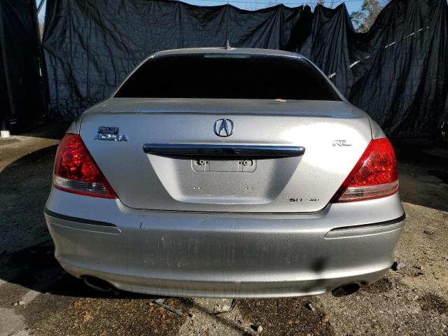 JH4KB16595C008601 - 2005 ACURA RL SILVER photo 6