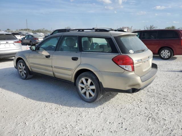 4S4BP61C687356676 - 2008 SUBARU OUTBACK 2.5I TAN photo 2