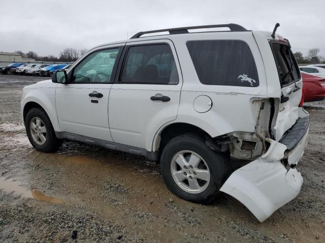 1FMCU03789KA42780 - 2009 FORD ESCAPE XLT WHITE photo 2