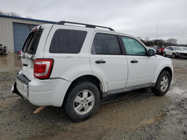 1FMCU03789KA42780 - 2009 FORD ESCAPE XLT WHITE photo 3