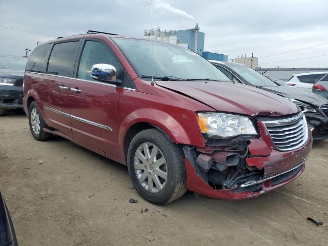 2C4RC1CG5CR412650 - 2012 CHRYSLER TOWN & COU TOURING L BURGUNDY photo 4