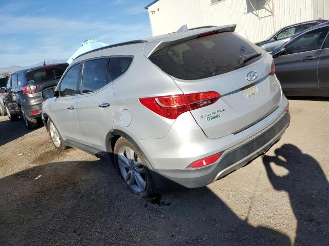 5XYZUDLA4DG057955 - 2013 HYUNDAI SANTA FE S GRAY photo 2