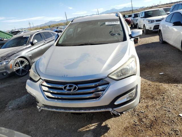 5XYZUDLA4DG057955 - 2013 HYUNDAI SANTA FE S GRAY photo 5