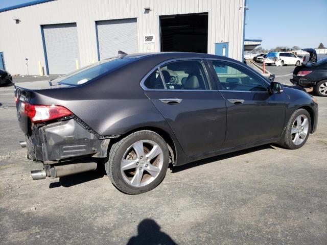 JH4CU26689C017261 - 2009 ACURA TSX GRAY photo 3