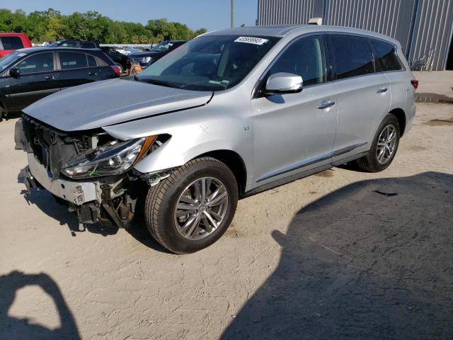 5N1DL0MM3KC569993 - 2019 INFINITI QX60 LUXE SILVER photo 1