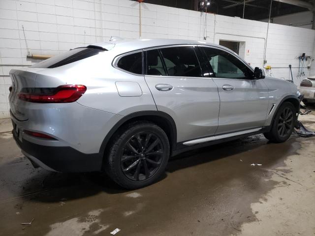 5UXUJ3C55KLG54907 - 2019 BMW X4 XDRIVE30I ვერცხლისფერი ფოტო 3