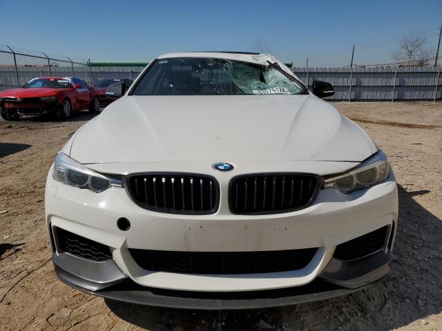WBA3R5C56FF785294 - 2015 BMW 435 XI WHITE photo 5
